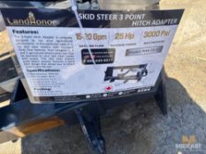 Skid Steer 3 Point Hitch Adaptor