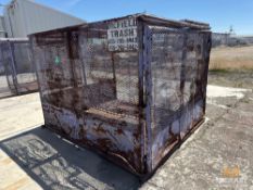 Metal Trash Baskets