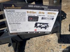 Skid Steer 3 Point Hitch Adapter