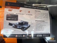 72IN. Skid Steer Brush Cutter