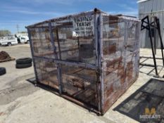 Metal Trash Bin