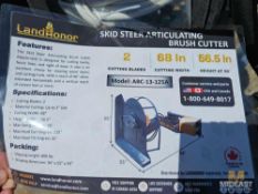 Articulating Bush Cutter Attachment