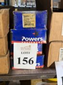 BOXES OF POWERS FASTENERS CONCRETE SCREWS