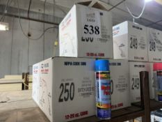 BOXES OF AERVOE CONSTRUCTION MARKING PAINT