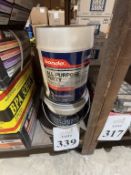 LOT CONSISTING OF BONDO ALL PURPOSE PUTTY