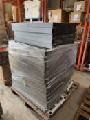 LOT CONSISTING OF VENTILATED PLASTIC SHELVING