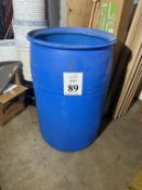 EMPTY 55 GALLON PLASTIC DRUM