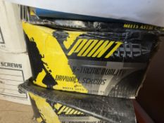 BOX OF XPOINT PHIL. BUGLE HEAD COARSE SCREWS