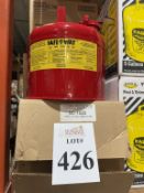 SAFEWAY PRODUCTS SAFETY CAN (RED)