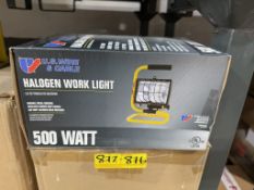 U.S. WIRE & CABLE 500 WATT WORK LIGHT