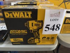 DEWALT ATOMIC 20V IMPACT DRIVER (NEW)