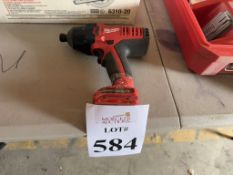 MILWAUKEE IMPACT DRIVER 18V (NOTE NO BATTERY)