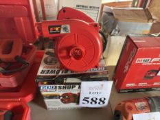 PERFORMANCE TOOL SHOP BLOWER