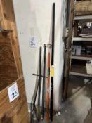 ASSORTED PINCH POINT CROWBARS