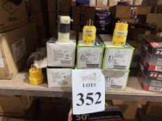 BOXES OF ASSORTED ELECTRICAL SUPPLIES