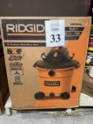 RIDGID 16 GAL. WET/DRY VAC (NEW IN BOX)