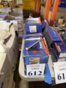 BOXES OF POWER FASTENERS MUSH. HEAD SPIKES