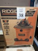 RIDGID 16 GAL. WET/DRY VAC (NEW IN BOX)