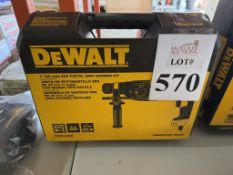 DEWALT SDS PISTOL GRIP HAMMER KIT (NEW)