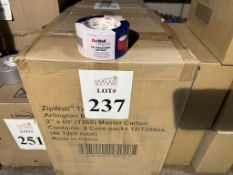 ROLLS OF ZIPWALL TAPE FOR REMOVABLE BARRIERS