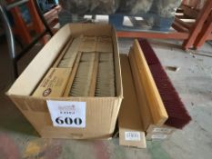 ASSORTED PUSH BROOMS 24