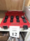 SUNEX TOOLS IMPACT SOCKET SET 3/4