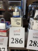 BOXES OF MASTER LOCK LOCKS (NEW)