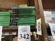 BOXES OF MERCER ABRASIVE ALUMINUM OXIDE PAPER