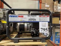POWER EASE BE-2600W GENERATOR