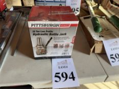 PITTSBURGH 20 TON LOW PROFILE HYDRAULIC BOTTLE