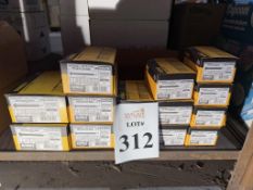 BOXES OF ASSORTED DEWALT ULTRACON SCREWS
