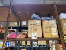 BOXES OF ASSORTED PYRAMEX HARD HATS