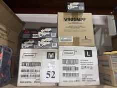 LOT CONSISTING OF ASSORTED NITRILE EXAM GLOVES