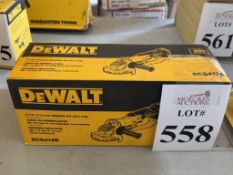 DEWALT GRINDER KIT (TOOL ONLY) (NEW)