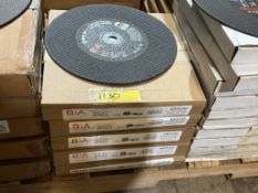 BOXES OF BULLARD ABRASIVE CONCRETE CUT-OFF WHEELS