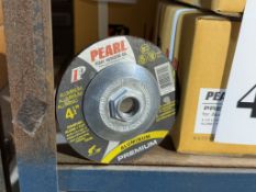 BOXES OF PEARL ABRASIVE DEPRESSED CENTER GRINDING