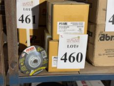 BOXES OF PEARL ABRASIVE DEPRESSED CENTER GRINDING