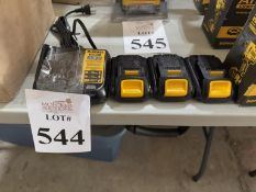 LOT CONSISTING OF DEWALT BATTERY'S (3)