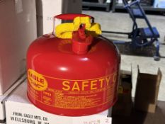 EAGLE MFG SAFETY CANS 2.5 GAL TYPE 1 MODEL UI-25-S