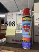 AERVOE CONSTRUCTION MARKING PAINT AEROSOLS