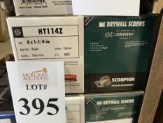 BOX OF SCORPION DRYWALL SCREWS