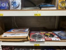 LOT CONSISTING OF ASSORTED SAW BLADES