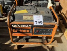 GENERAC GP1800 GENERATOR