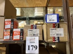 BOXES OF ASSORTED DRIVE PINS