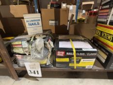 BOXES OF ASSORTED NAILS