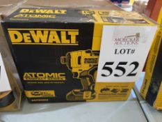 DEWALT ATOMIC 20V IMPACT DRIVER (NEW)