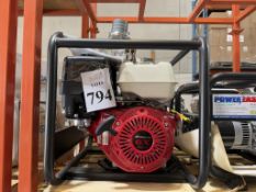 BE TRASH PUMP WITH HONDA GX390T ENGINE