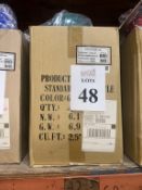 BOX OF PYRAMEX HARD HATS