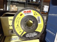 BOXES OF PEARL ABRASIVE SILVER LINE MAXIDISC