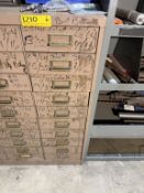 LOT CONSISTING OF DRAWERS OF METAL CABINET